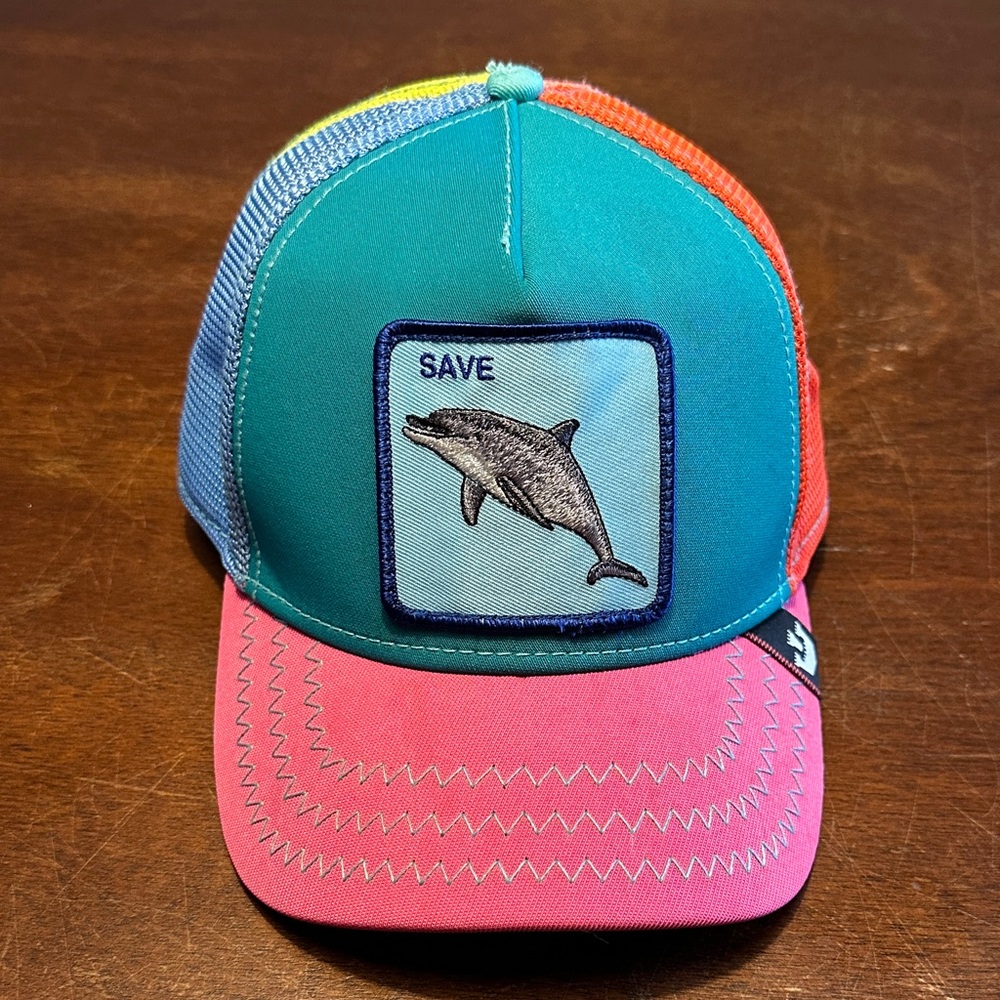 Goorin Bros Multicolor Save Dolphin Patch Hat